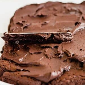 brownie icing.