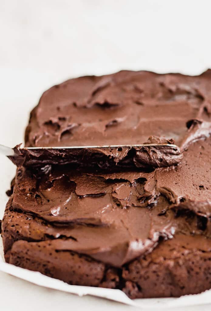 chocolate brownie icing recipe