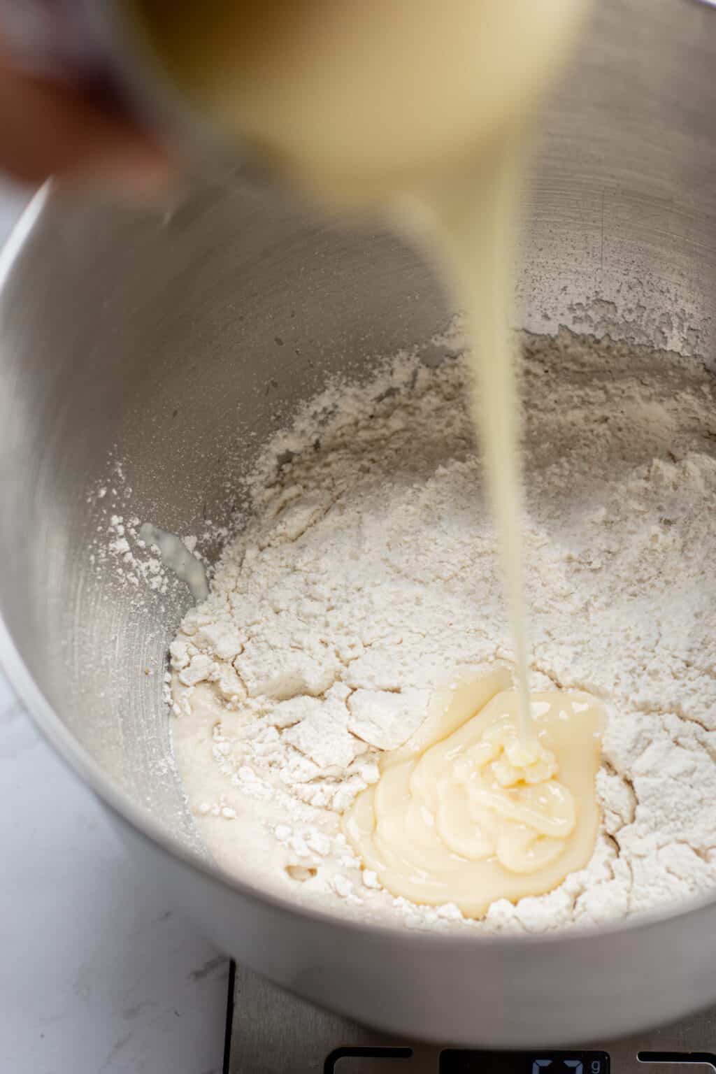 Easy Condensed Milk Bread Recipe Baking With Butter