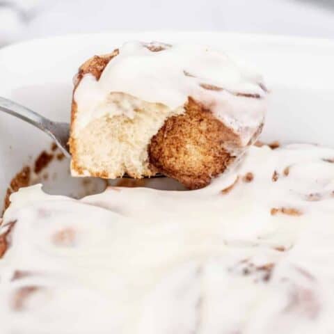 cinnamon rolls.