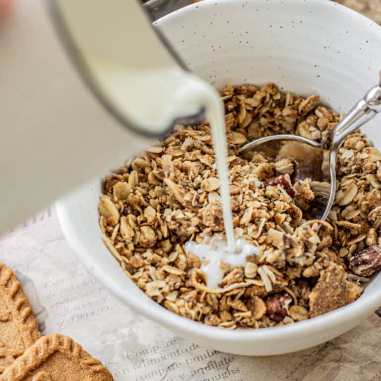 Easy Cookie Butter Granola