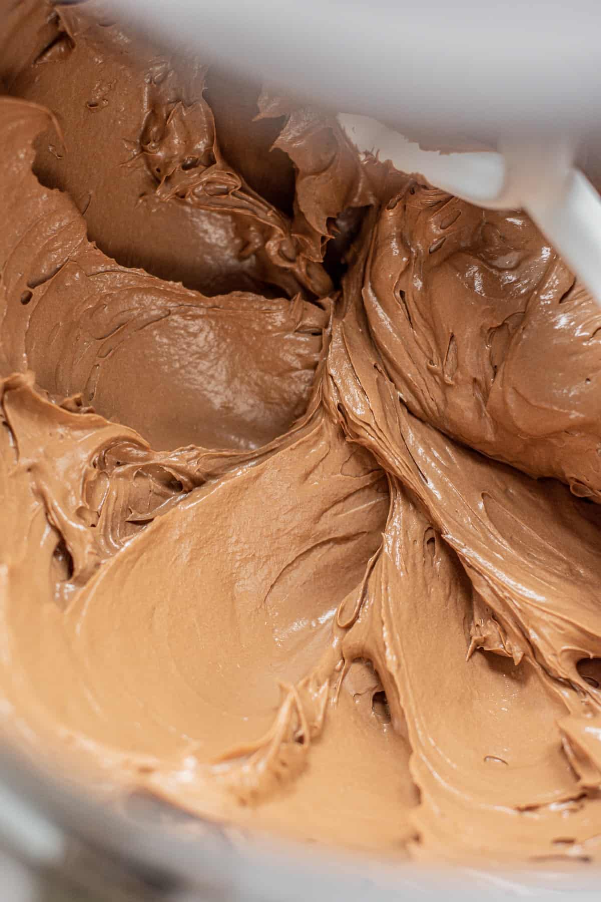 chocolate swiss meringue buttercream.