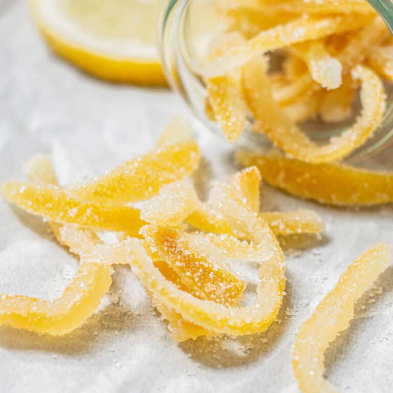 How To Make Candied Lemon Peel