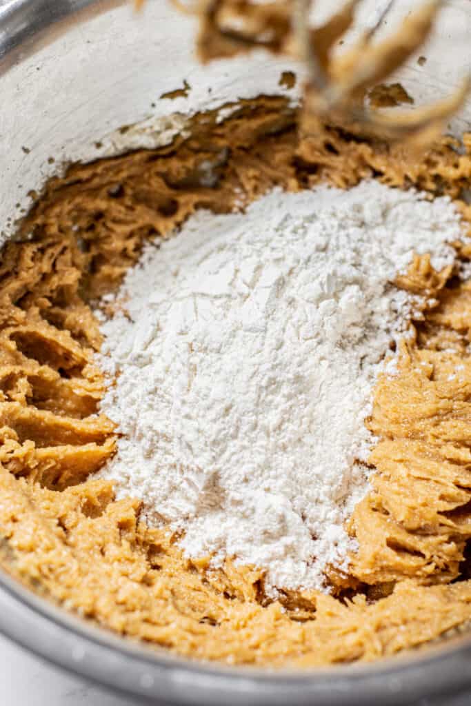 flour in cookie mix.