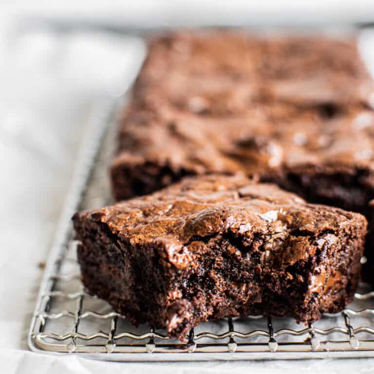 Fudgy Small-Batch Brownies