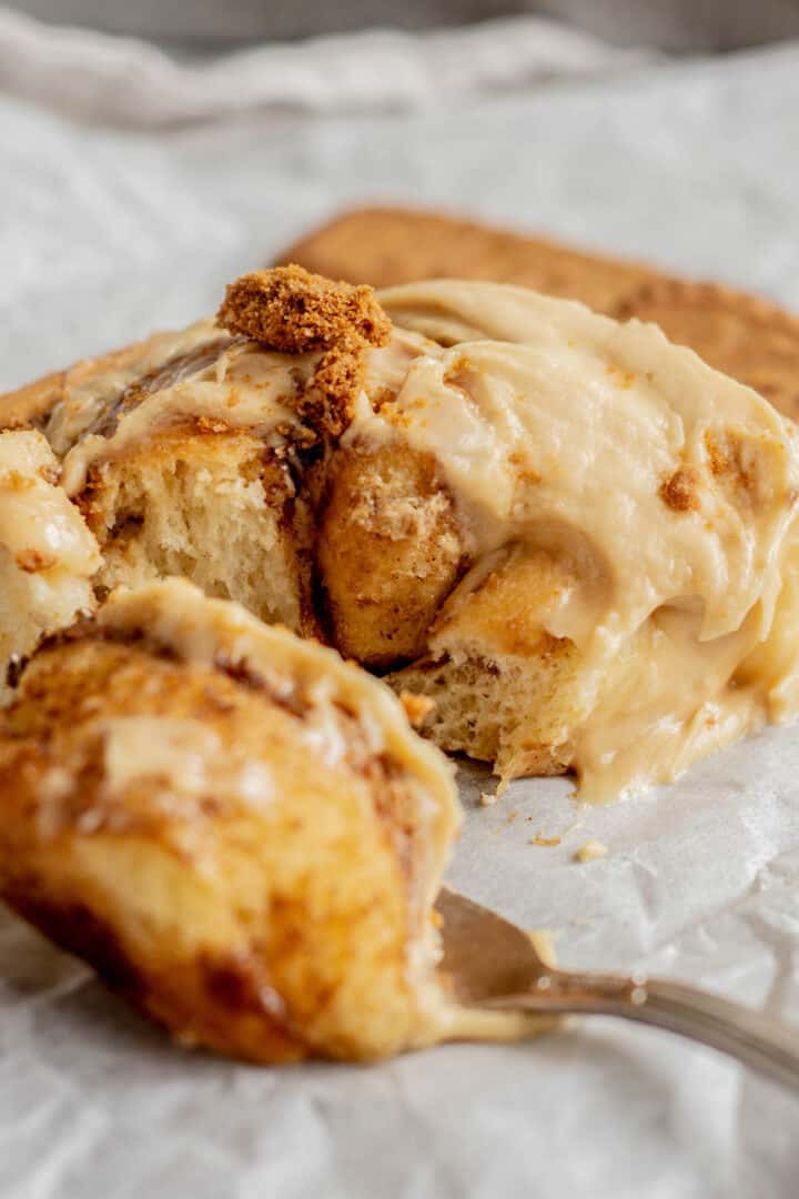 Biscoff Cinnamon Rolls Baking With Butter
