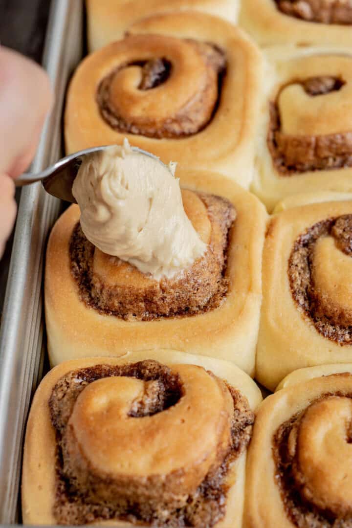 Biscoff Cinnamon Rolls Baking With Butter