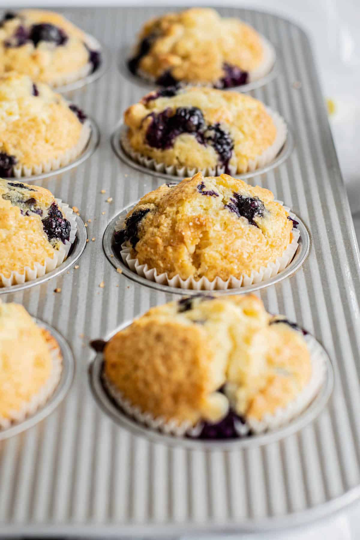 baked muffins.