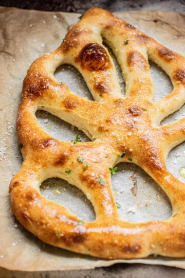 Easy Fougasse Recipe - Baking with Butter