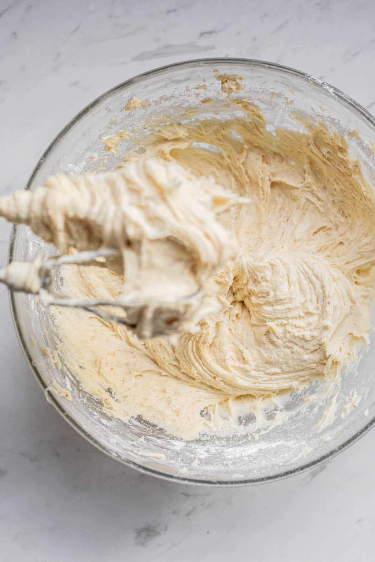 whipped frosting.