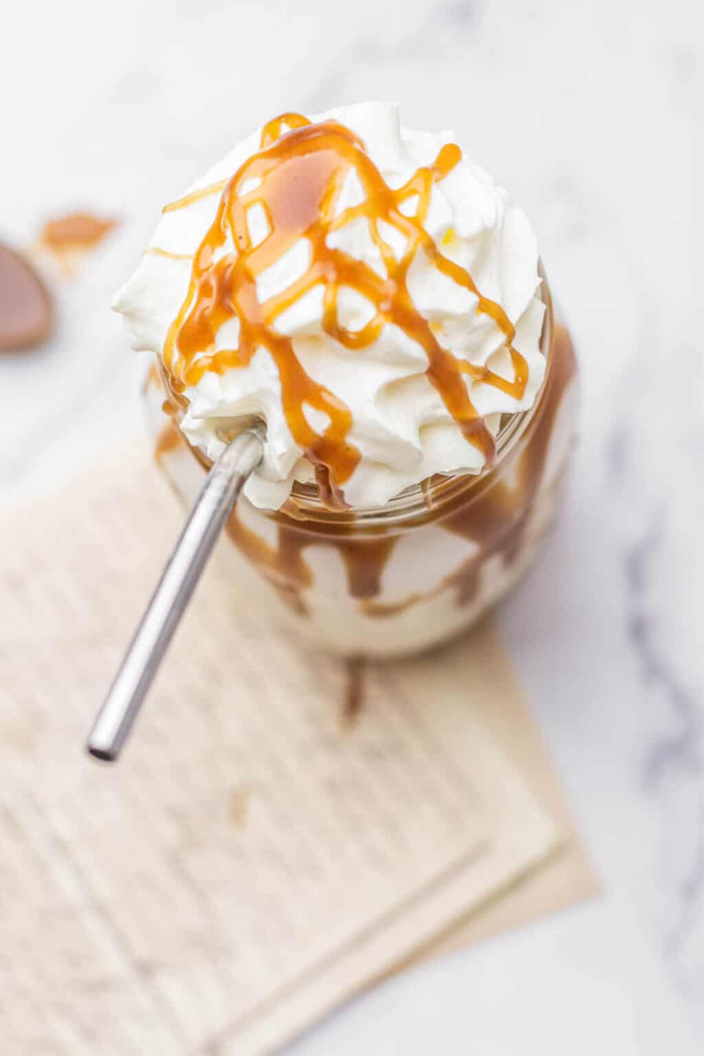 Creamy Butterscotch Milkshake Baking With Butter