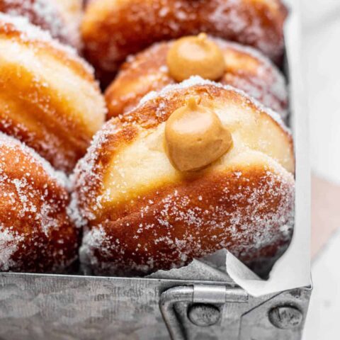 donut close up.