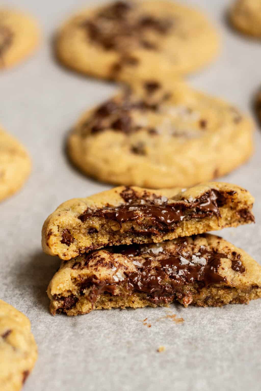 Egg Yolk Cookies Baking With Butter