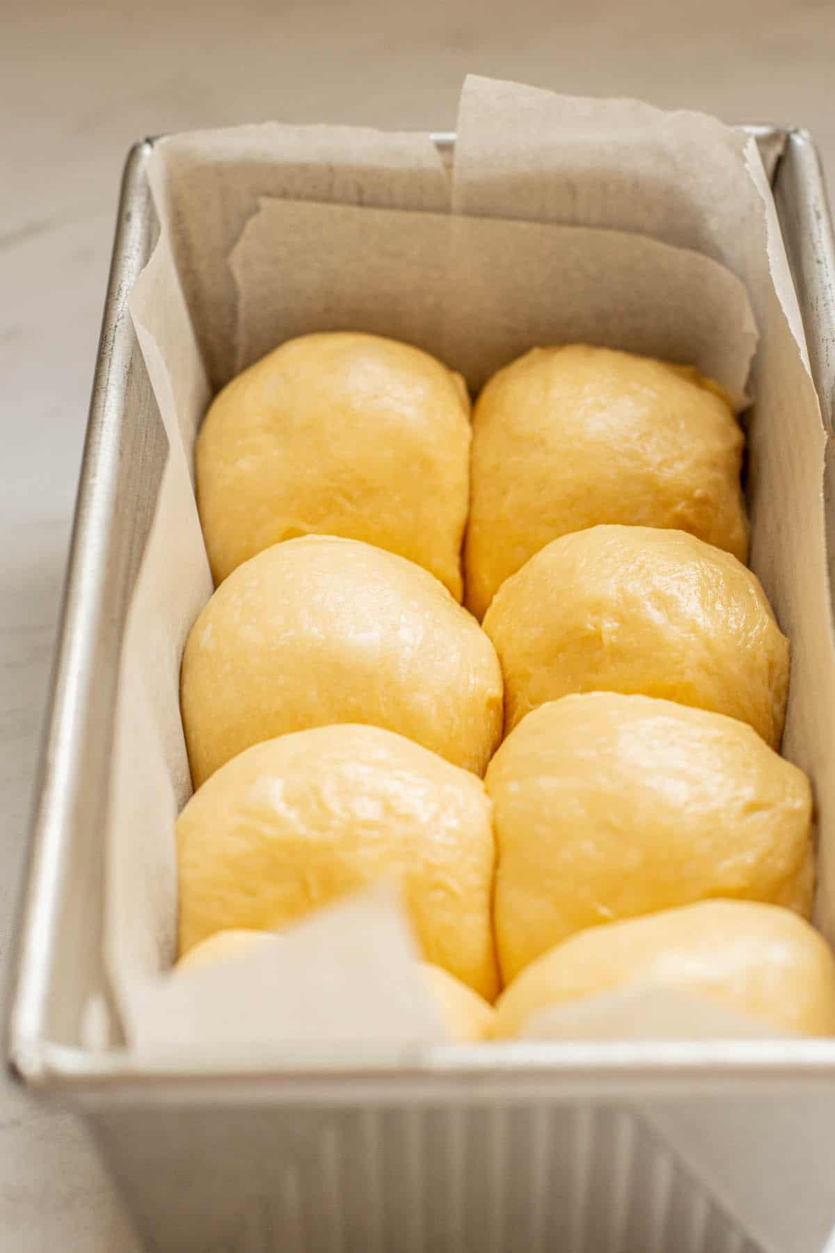 unrisen dough.