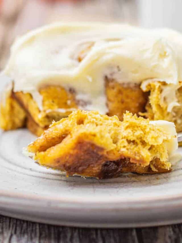 The Best Pumpkin Cinnamon Rolls Baking With Butter