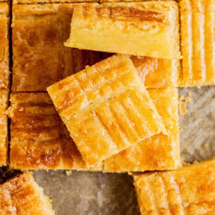 How To Make Boterkoek - Dutch Butter Cake - Baking with Butter