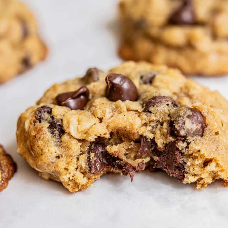 Sourdough Oatmeal Cookies With Chocolate Chips
