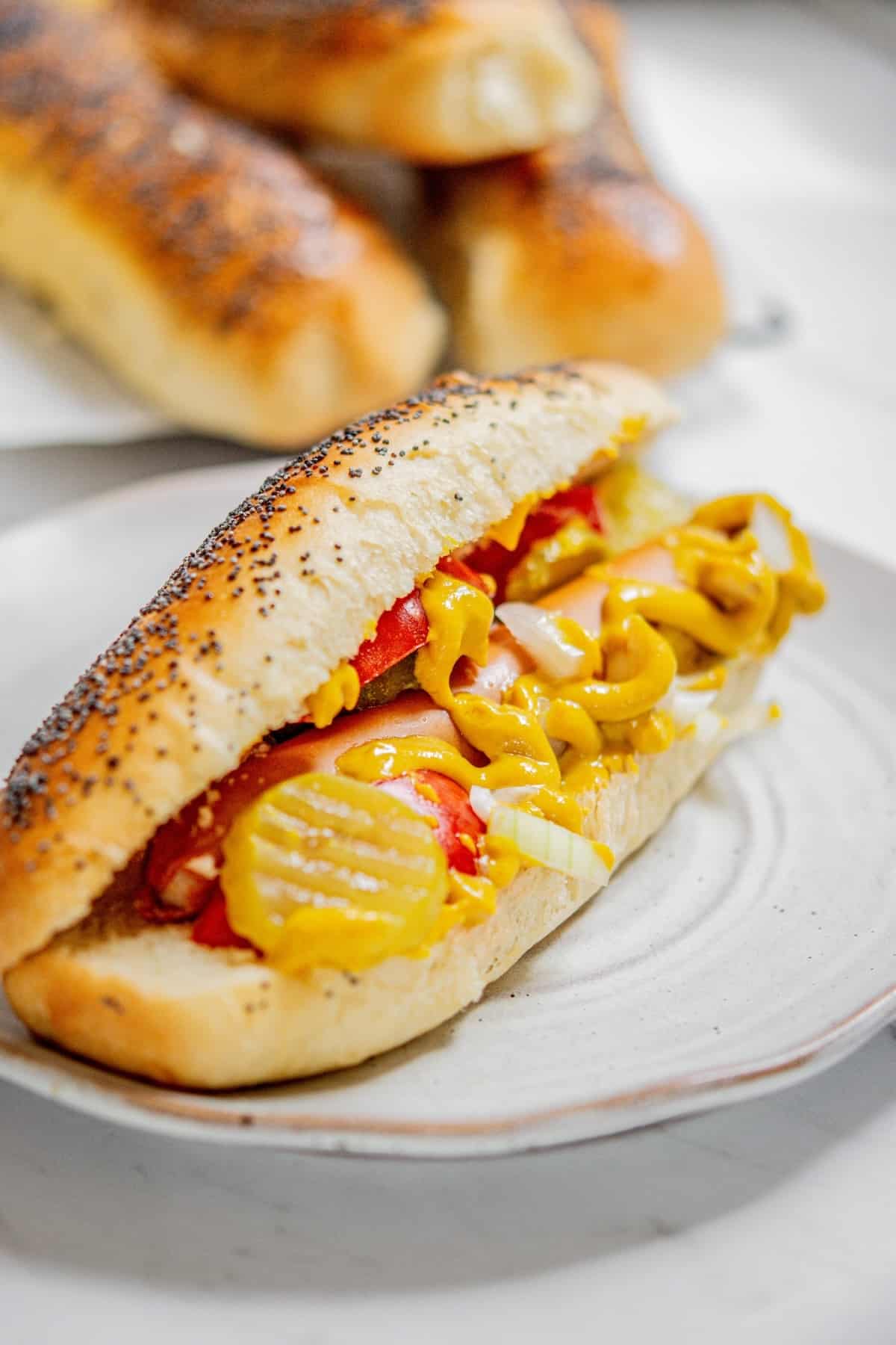 chicago hot dog.