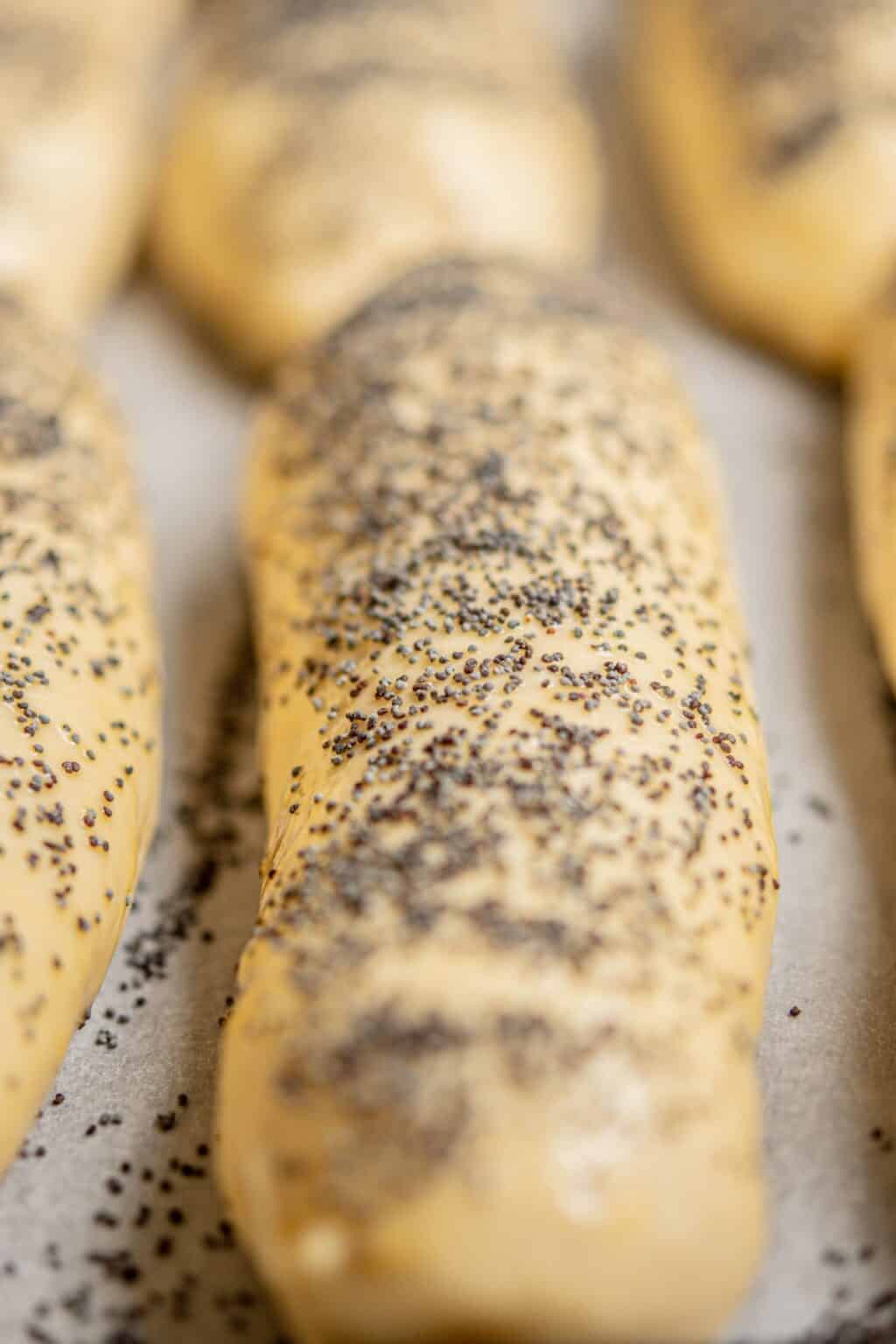 Poppy Seed Hot Dog Buns Recipe Baking With Butter